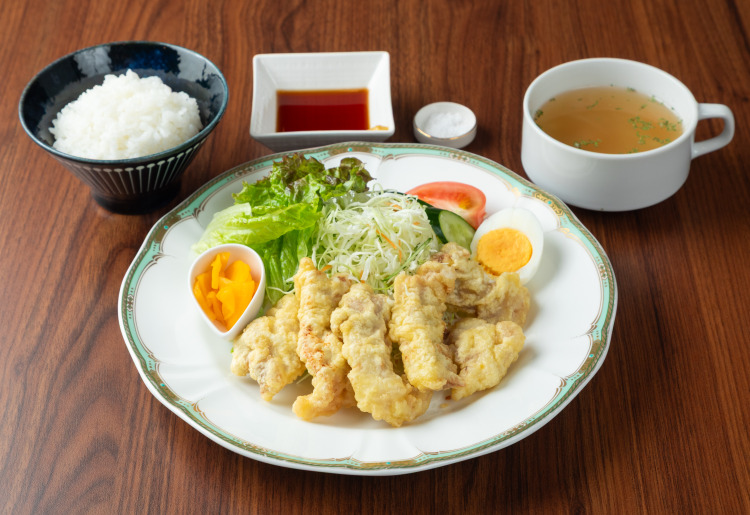 国産豚のポーク天